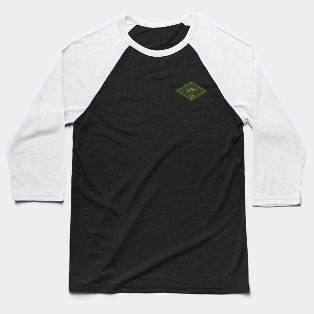 Camp Evergreen Baseball T-Shirt by jillobeans